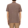 POLO SHIRT IN COTTON, LINEN AND SILK