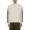 TRACK JACKET WITH TWO-COLOR WEBBING