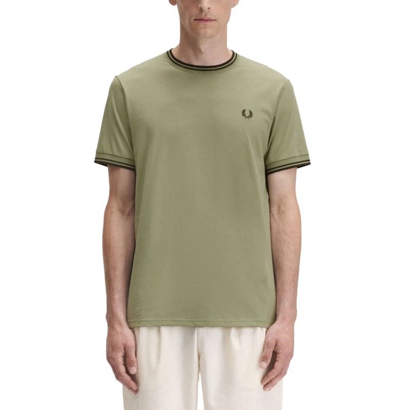 DOUBLE STRIPE T-SHIRT