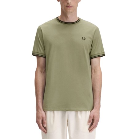 DOUBLE STRIPE T-SHIRT
