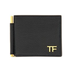 "T LINE" WALLET WITH MONEY CLIP