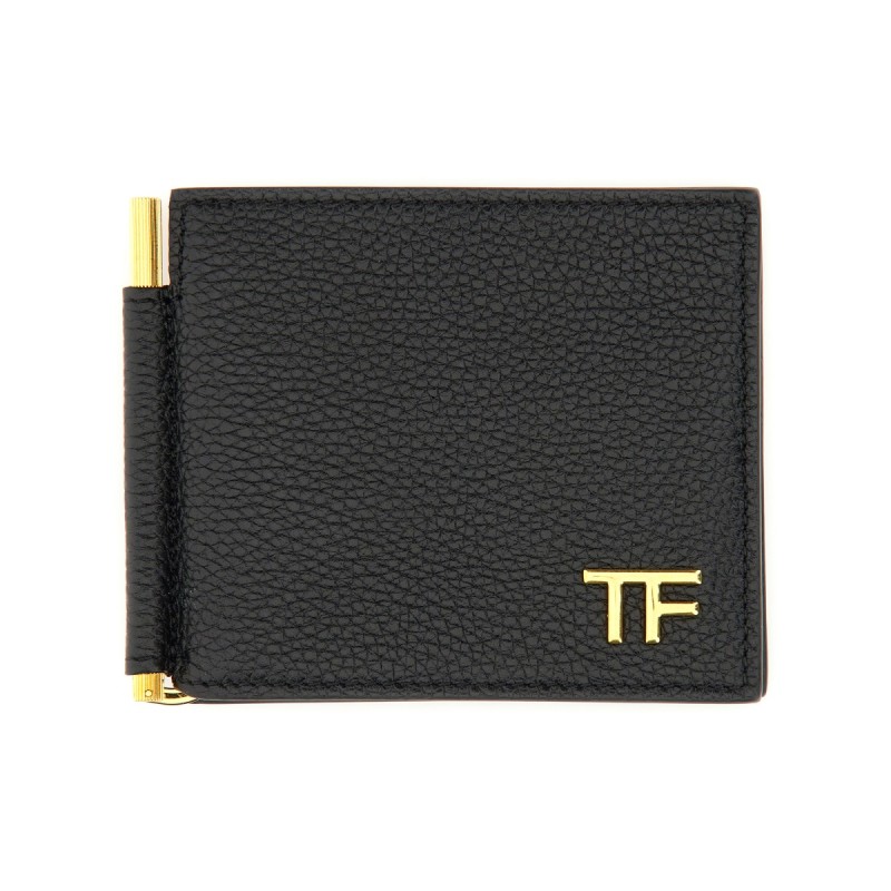 "T LINE" WALLET WITH MONEY CLIP