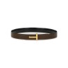 REVERSIBLE "T LINE" BELT
