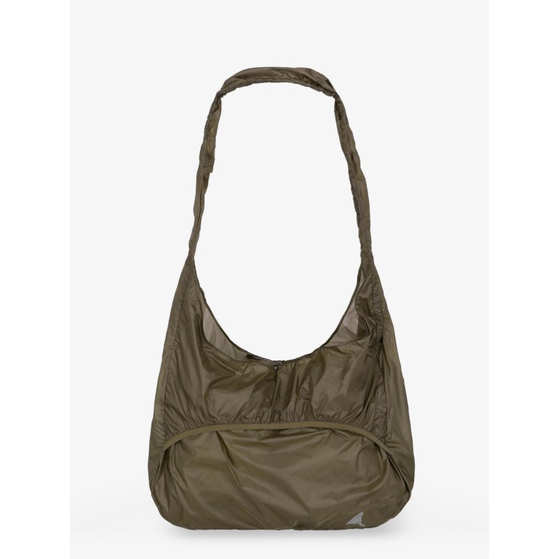 Packable nylon Knot shoulder bag