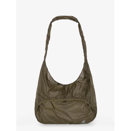 Packable nylon Knot shoulder bag