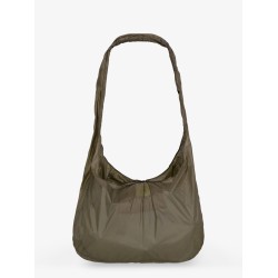 Packable nylon Knot shoulder bag
