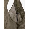 Packable nylon Knot shoulder bag