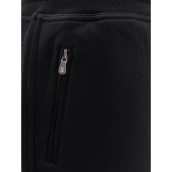 Cotton blend jogger bermuda shorts