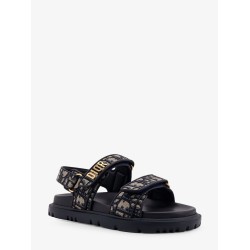 Dioract cotton sandals with Dior Oblique motif
