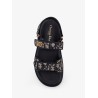 Dioract cotton sandals with Dior Oblique motif