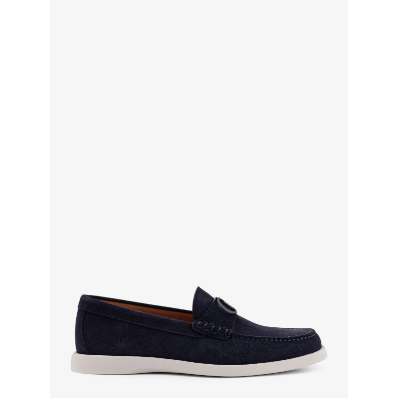 Granville suede loafers with iconic monogram