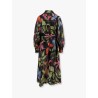 Artemisia ramie long dress with cotton petticoat