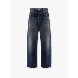 High-rise jeans in heritage vintage blue denim
