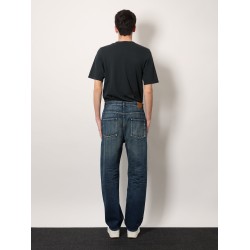 High-rise jeans in heritage vintage blue denim
