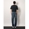 High-rise jeans in heritage vintage blue denim