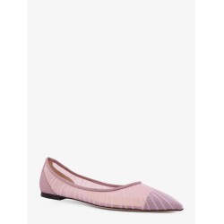 Love Flat glittered tulle ballerinas