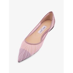 Love Flat glittered tulle ballerinas