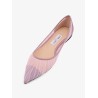 Love Flat glittered tulle ballerinas