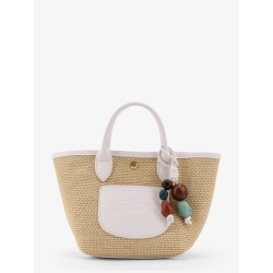 Le Panet Pliage Céramique rafia shoulder bag