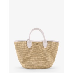 Le Panet Pliage Céramique rafia shoulder bag