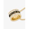 Dior Night Code brass necklace