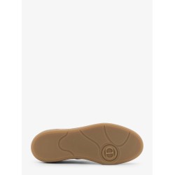 B01 Matchpoint leather low-top sneakers with suede inserts