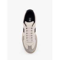 B01 Matchpoint leather low-top sneakers with suede inserts