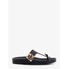 Leather thong sandals