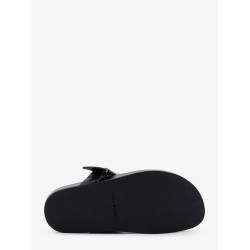 Leather thong sandals