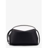 T-Lock leather handbag with contrasting stitching