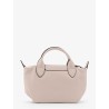 Le Pliage Xtra Leather handbag with engraved logo