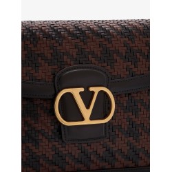 Valentino Garavani 9TO5 woven leather shoulder bag