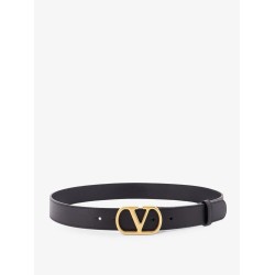 Vlogo leather belt