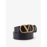 Vlogo leather belt