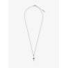 Brass necklace with iconic crucifix
