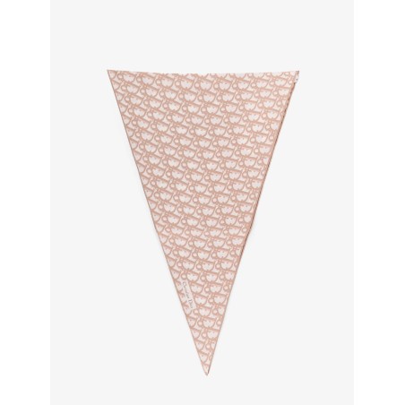 Silk foulard with Dior Oblique motif