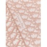 Silk foulard with Dior Oblique motif