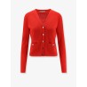 T Monogram Jacquard viscose blend cardigan
