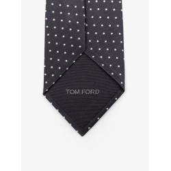 Silk tie with micro-fantasy