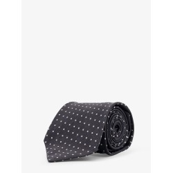 Silk tie with micro-fantasy