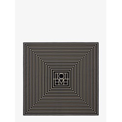 Logoed silk foulard
