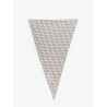 Silk foulard with Dior Oblique motif
