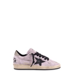 Ballstar low-top suede sneakers with used effect