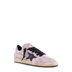 Ballstar low-top suede sneakers with used effect