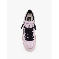 Ballstar low-top suede sneakers with used effect