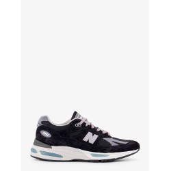 Suede and leather sneakers