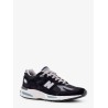 Suede and leather sneakers