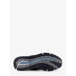 Suede and leather sneakers