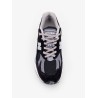 Suede and leather sneakers