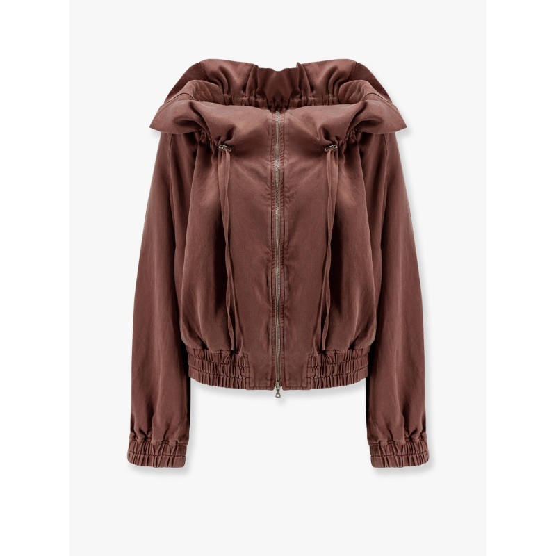 Voly cupro and cotton jacket